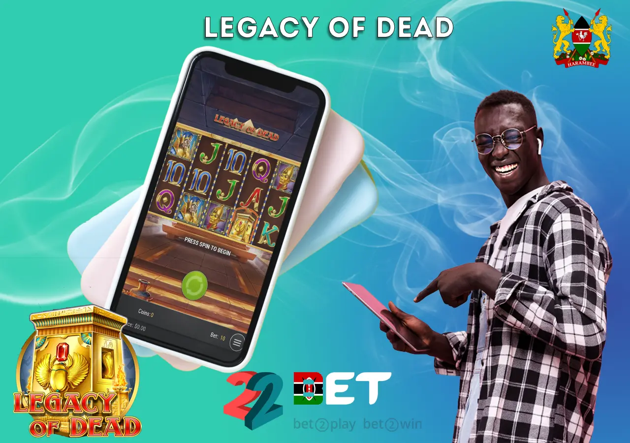 Adventure slot 22Bet Legacy of Dead