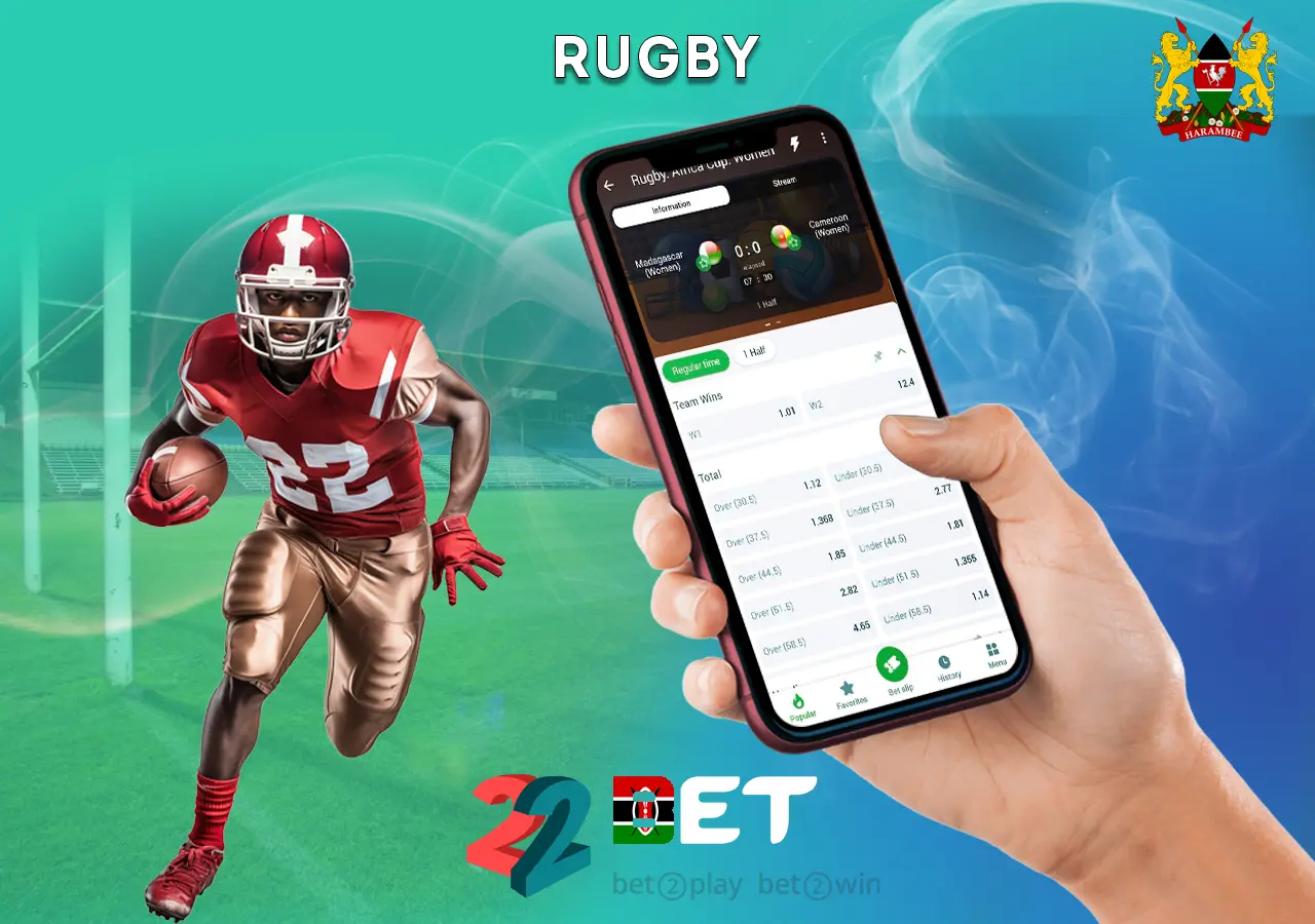 Betting on sporting events in rugby