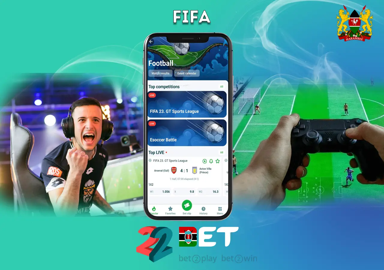 Online betting on FIFA